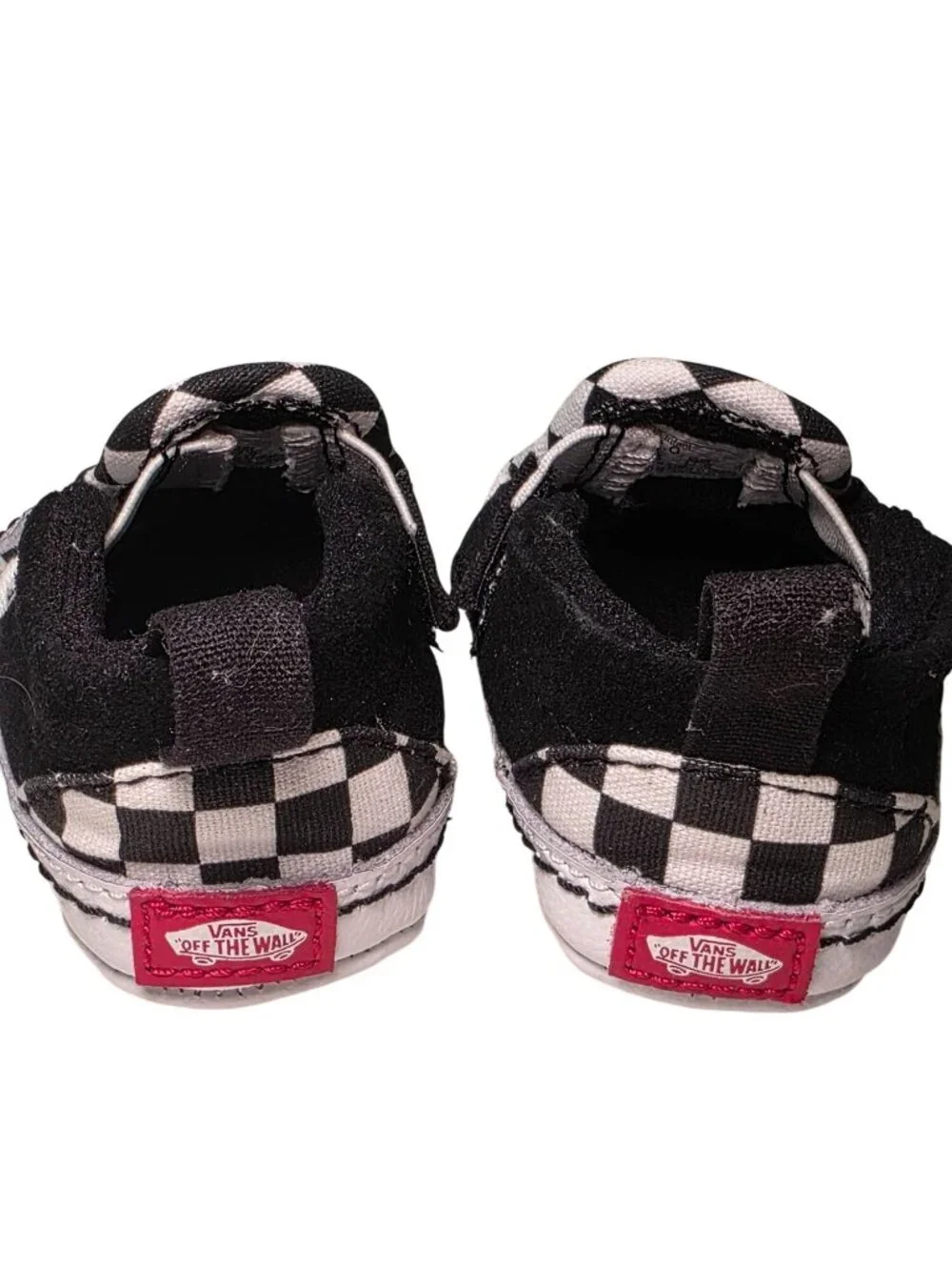 Vans Toddler Slip-On Shoes In Black & White Checkered infant (SKU#2132)